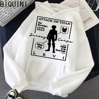 Attack on Titan sudadera con capucha de moda Pullovers ropa de invierno mujeres/hombres de gran tamaño sudaderas Vintage Casaul Harajuku Unisex Wram Tops (2)