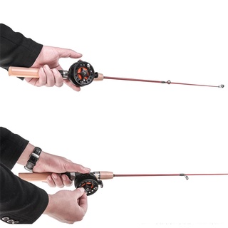 【abour】 Super short telescopic ice fishing rod set export fishing rod winter fishing tackle 【abour】