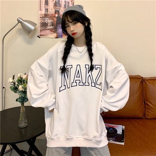 Japonés vintage jersey suéter mujer suelto estudiante BF estilo perezoso de manga larga top abrigo tendencia [BF]