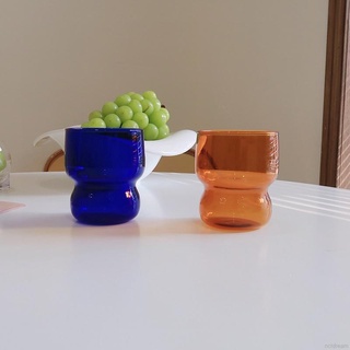 300ml de vidrio japonés taza de café resistente al calor colorido leche té taza de desayuno en casa tazas de leche apilable taza de vidrio (8)