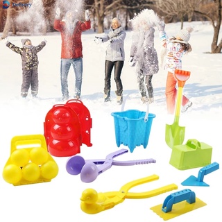 Woven 9 pzas set De globos al aire libre De bola De animales/Forma De arena De nieve/herramienta Para invierno/juguetes Para niños/niños regalo De cumpleaños al por mayor Fussos (1)