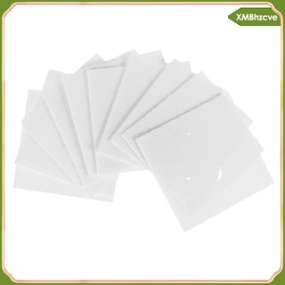 [zcve] 50 piezas de fibra de cerámica de papel de fusión de papel horno de microondas forro de papel de papel de alta temperatura de aislamiento de junta o
