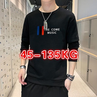 (45-135 Kg Pay To Wear) M-8XL camiseta de manga larga más el tamaño de la camisa corredores Saiz grande Feysen verano Selesa