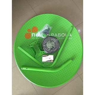 Plato 60cm Nex Parabola verde Bolong/liso