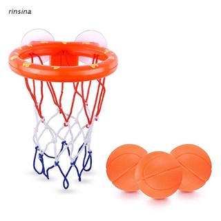 rin Easy Assemble Mini Basketball Hoop Bath Toy Indoor Sports Game for Boys Girls