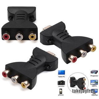 [takejoyfree 0517] HDMI To AV Audio Adapter HDMI To VGA Connector RCA Video Audio Adapter For HDTV