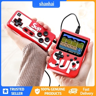 [shanhai]mini consola de juegos portátil retro/reproductor de juegos portátil de 3.0 pulgadas/400 juegos en 1 consola de juegos de bolsillo