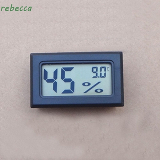 REBECCA Pro LCD higrómetro caliente termómetro Auto temperatura profesional 1PC coche negro humedad/Multicolor
