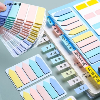 Jaguung 100 sheets Self Adhesive Memo Pad Sticky Notes Bookmark Marker Memo Sticker MX