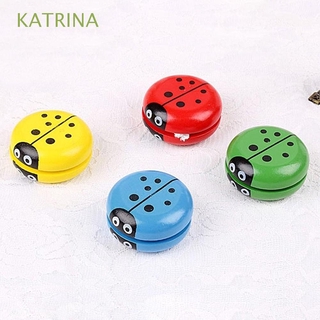 KATRINA Toys Yoyo Wooden Insect YoYo Balls Gift Ladybug Bug Children Classic Toys/Multicolor (1)