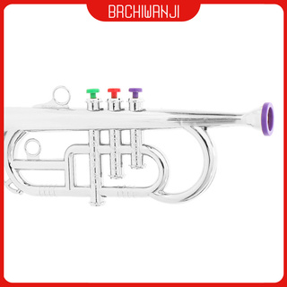 Instrumento de viento de trompeta de plástico para niños juguete educativo regalo