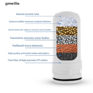 gmeilie grifo de cocina montado grifo purificador de agua de carbón activado grifo filtros de agua filtro mx