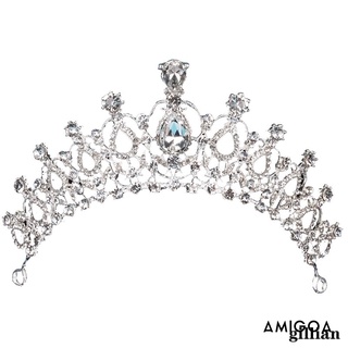 GLL hermosa corona De Moda con Cristal y adornos De Cristal adornos De diamantes artificiales Para bodas