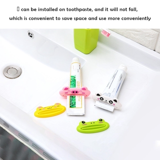 Home & Living Cartoon Toothpaste Squeezer Dispenser Manual Lazy Tube Easy Rolling Holder (4)