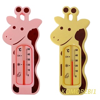 komo bebé salud bañera termómetro bebé baño jirafa baño medidor de temperatura