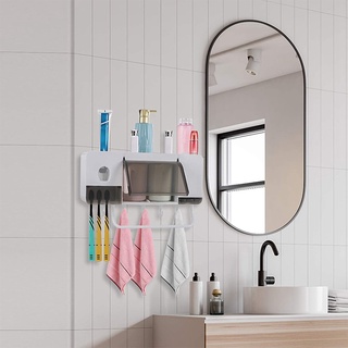 dispensador de pasta de dientes, dispensador automático de pasta de dientes para baño, montaje en pared accesorios de baño (4)