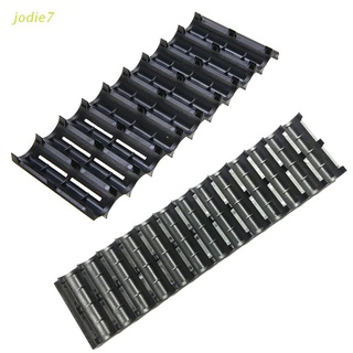 jodie7 10pcs 2x10p/2x13p célula de plástico 18650 batería espaciador titular cilíndrico célula soporte para accesorios de almacenamiento de batería