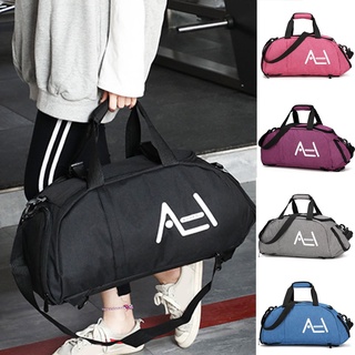 nueva mochila de moda portátil de gran capacidad bolso multifuncional bolsa de viaje de hombro mensajero bolsa de fitness