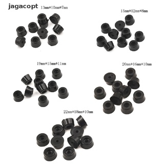 jagacopt 10pcs antideslizante pies de goma protector almohadillas muebles instrumento caso parachoques mx