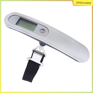 [xmaxxqyg] Hanging Luggage Scales Handheld Digital, 110LB Baggage Scale for Travel with Backlit LCD Display, Portable Suitcase