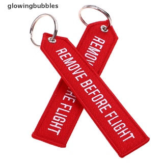 Glowingbubbles Remove Before Flight Lanyards Keychain Strap For Card Badge Gym Key Chain GBS