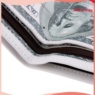 [XMEYRMGG] cartera de lona Bi-Fold Mighty banco nota de papel bolsa de dinero dólares