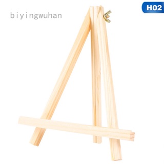 Biyingwuhan Toy story store pantalla de madera mini caballete pequeño trípode de escritorio pequeño caballete nuevo marco de fotos caballete 15*8 marco triángulo soporte