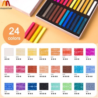 MR Soft Pastel Set Cuadrado Pastels Tizas Artista Caja De 12/24/36/48 Colores Surtidos (9)