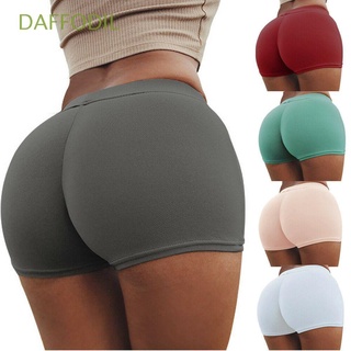 DAFFODIL Women's Casual Sports Wear Sexy Solid Color Cotton Running shorts Yoga Short Elastic Breathable Flex Jogging Anti-lighting Gym Jogging Pants Hot Fitness Short Pants/Multicolor (1)
