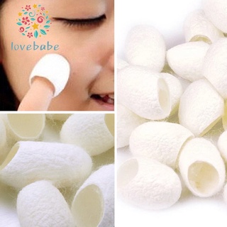 Lovebabe Silkworm Balls Purifying Whitening Exfoliating Scrub Blackhead Remover Natural Silk Cocoons Facial Skin Care