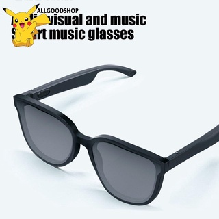 (all101) Gafas de sol deportivas inteligentes con conducción ósea Smart Sport gafas de sol