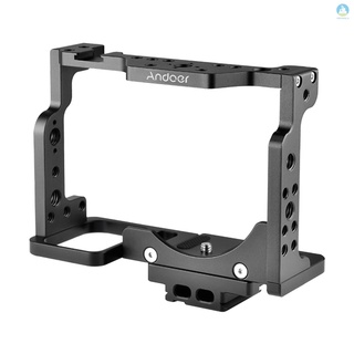 Nuevo Andoer C15-A jaula de cámara de aleación de aluminio con montaje de zapata fría Compatible con cámara DSLR Z6/Z7