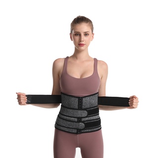 Gran tamaño de las mujeres de entrenamiento de cintura Shaper adelgazar ejercicio Fitness cinturón Abdominal barriga hasta gris 4XL