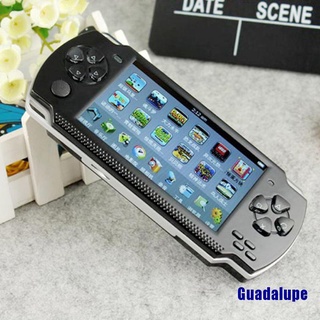 (Guadalupe) X6 8G 32 Bit 4.3" PSP portátil portátil consola de juegos reproductor 10000 juegos mp4 +Cam