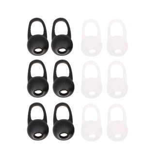 6 pares de almohadillas universales de silicona para auriculares Bluetooth (1)