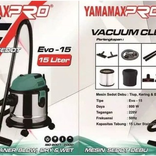 3 en 1 máquina de aspiradora (mojado, seco, inflable) aspiradora yamamax pro EVO-15
