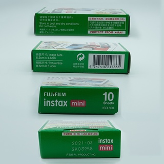 Papel fotográfico Instant White Edge 10 hojas de película para Fuji Instax Mini 7s 25 90 (4)