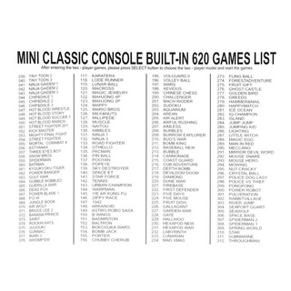 MINI CONSOLA RETRO 620 GAMES (4)