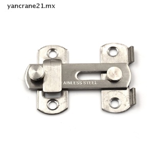 {FCC} Stainless Steel Home Safety Gate Door Bolt Latch Slide Lock 20x50x70mm {yancrane21.mx}