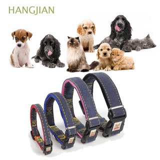 hangjian collar de perro ajustable ensanchamiento de mascotas suministros correa de cuello entrenamiento nylon engrosado para perro pequeño al aire libre doble collar