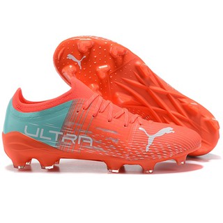 Puma Ultra FG/AG Sunblaze/Puma - zapatos de fútbol transpirables para hombre, tamaño 39-45
