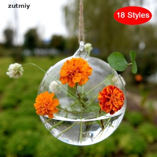 [zutmiy3] colgante de bola transparente de cristal maceta jarrón terrario paisaje contenedor mx4883