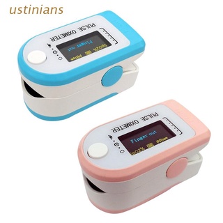 ustinians.mx Fingertip Pulse Oximeter with Pulse Wave Graph Perfusion Index LED Display Blood Oxygen Saturation Monitor (SpO2 Level) (1)