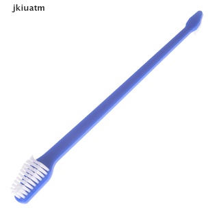 jkiuatm 1 pza cepillo de dientes de doble extremo para perro/perro/cachorro/cepillo dental para aseo mx