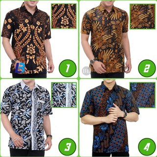 Di-784 >> moderno Premium Batik camisa de los hombres de manga larga Batik camisa F HK186 hombres Batik camisa dobladillo camisa M