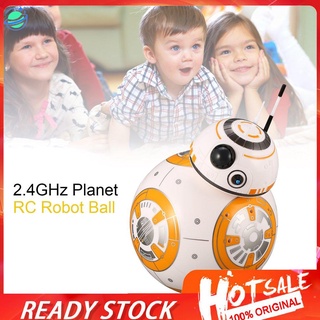 [RC] BB-8 2.4GHz RC Robot Ball Remote Control Planet Boy with Sound Star Wars Toy