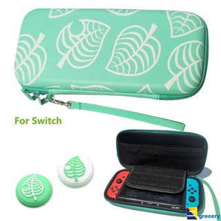 Animal Crossing Carrying Case Bag For Nintendo Switch / Switch Lite Storage Bag grass