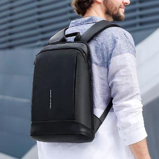 Mark Ryden Slim Laptop Backpack Men Thin Back Pack 15.6 inch Work Man Backpack Business Bag Unisex Black Ultralight Backpack (8)