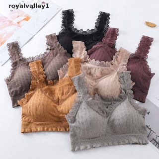 royalvalley1 mujeres sujetadores tops cordones bustier push up algodón deporte sexy sujetador lencería bralette mx