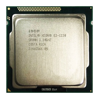 Intel Xeon E3-1230 3.2 GHz procesador de CPU de cuatro núcleos 8M 80W LGA 1155